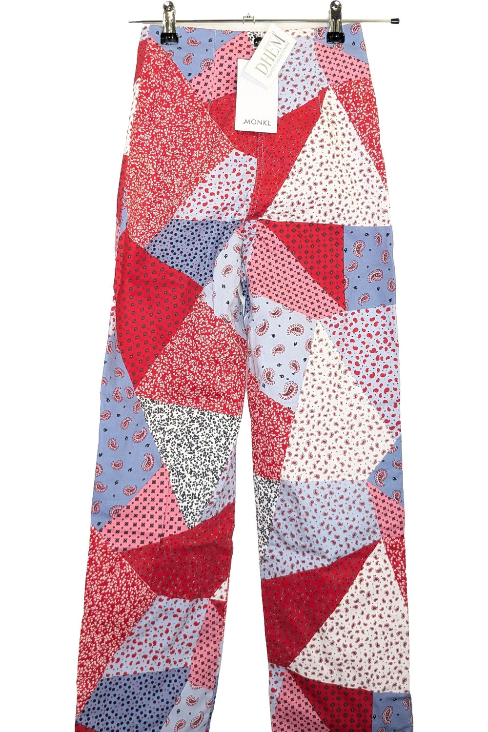 Pantalon/Pantacourt Mango Beige - Taille 34/XS, Occasion Très Bon état