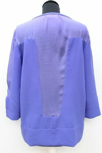 Blouse mauve bi matière Gat Rimon taille 1