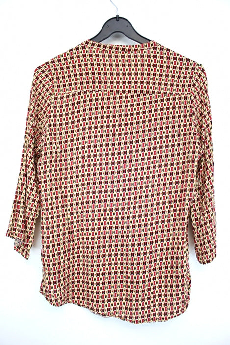 Blouse bariolée manche trois quarts Jad taille 44