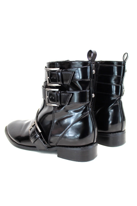 Bottines vernies et fourrées avec fermeture éclaire pointure 40 - Accessoire de seconde main - Friperie en ligne