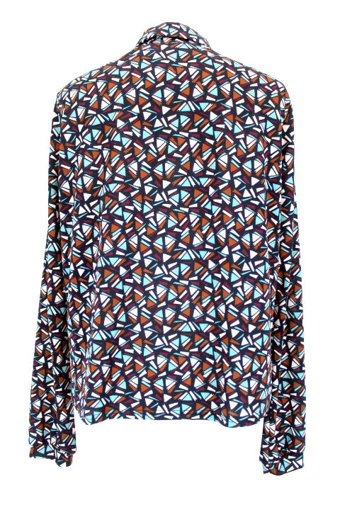 Chemise en jersey fluide imprimé multicolore Promod taille 38