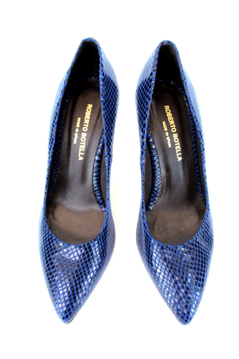 Escarpins vernis façon écaillés Roberto BOTELLA pointure 37 - Accessoire de seconde main - Friperie en ligne