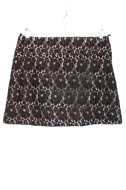 Jupe droite taille haute ceinturée noir femme | Morgan Jupe droite taille haute ceinturée noir femme | Morgan