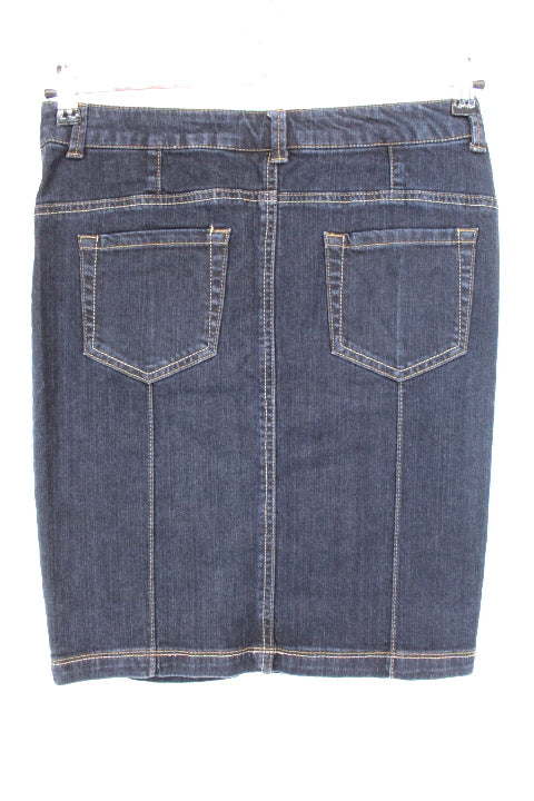 Jupe en jean fendue devant Camaïeu taille 38