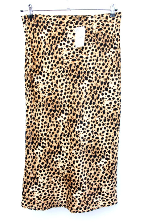 Jupe imprimée léopard CAMAÏEU taille 42 Neuf