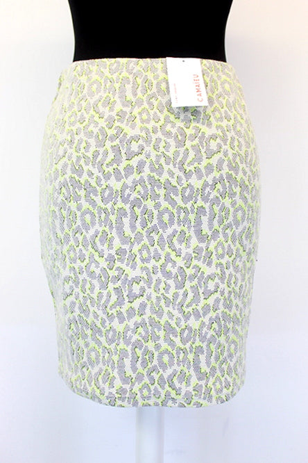 Jupe panthère fantaisie NEUVE Camaïeu taille 36