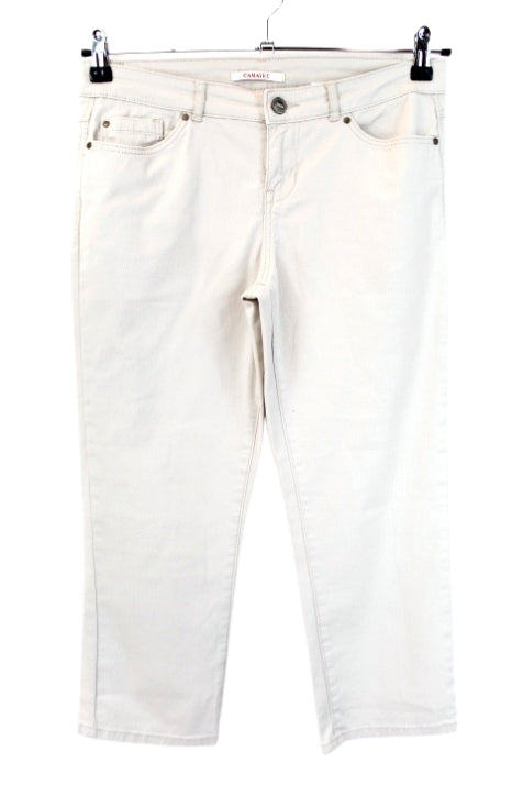 Pantalon Camaïeu lin/coton femme taille 42 - Camaïeu Pantalon Camaïeu lin/coton femme taille 42 - Camaïeu