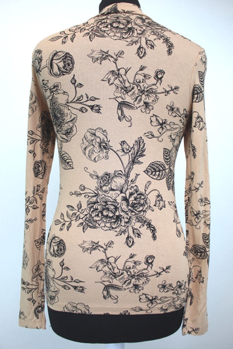 Pull léger col montant AMISU taille XS - Vêtement de seconde main - Friperie en ligne