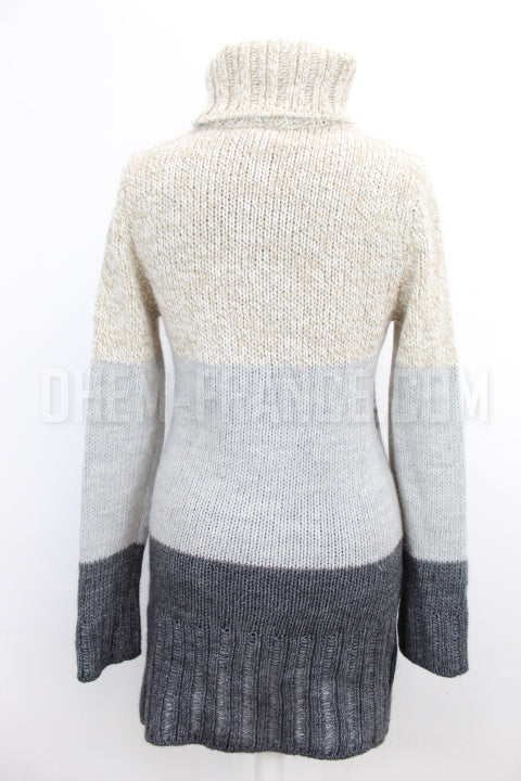 Pull long col roulé Tesini taille 3840