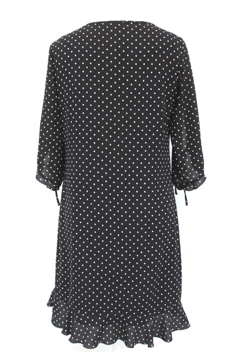 Robe à pois manches ouvertes Camaïeu taille M