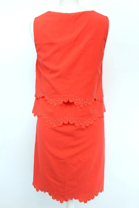 Robe à volants COLOR BLOCK taille 36