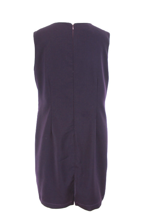 Robe droite et élégante - Fermeture éclaire arrière - CANDA - Taille 46 - Friperie - Seconde main