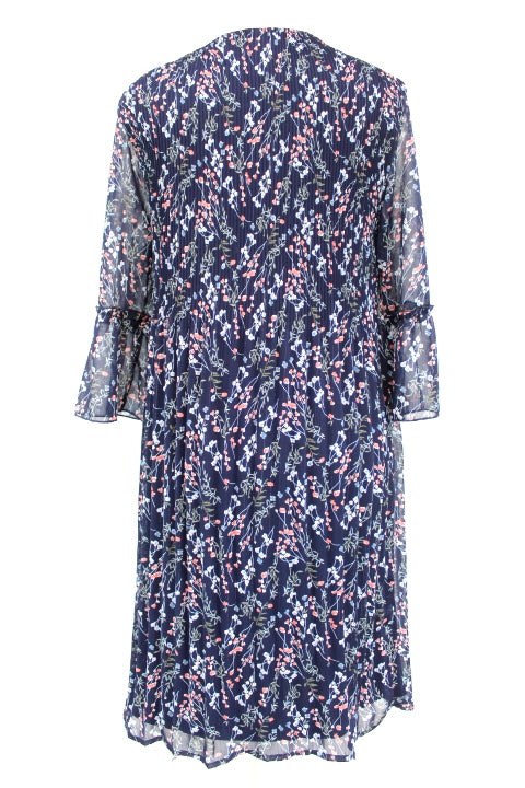 Robe en voilage avec plis plats jusqu'à la taille ARMAND THIERY Taille 36 - Vêtement de seconde main - Friperie en ligne