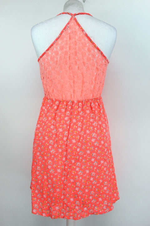 Robe fleurie avec dentelle Jennyfer taille S