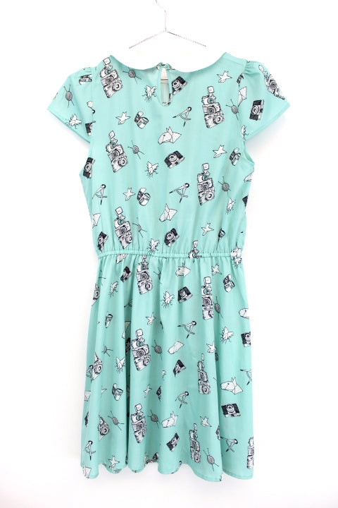 Robe imprimée col Claudine Les 3 Suisses taille 38