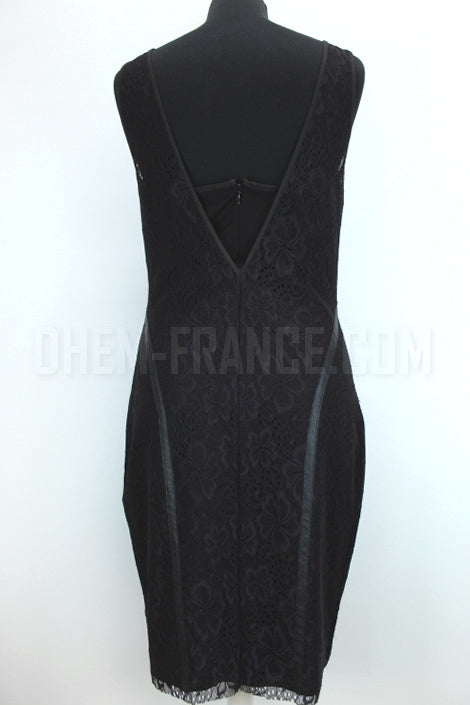Robe noire dentelle Morgan taille 38