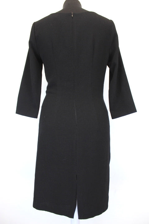 Robe noire drapée SEE YOU SOON taille 36