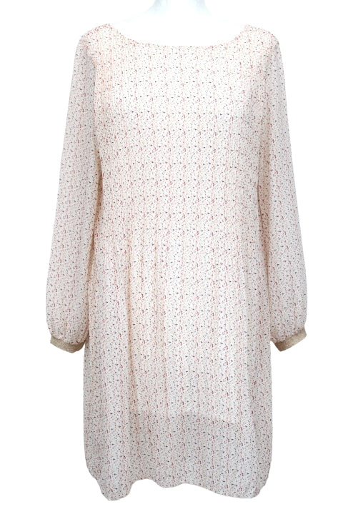 Robe petits imprimés et lien à nouer devant Y'Coo taille S