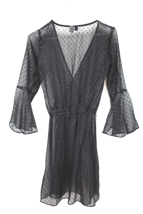 Robe transparente à pois H&M taille 34