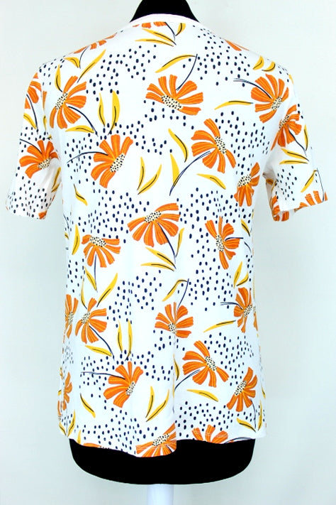 T. shirt fleurs Camaïeu taille 36