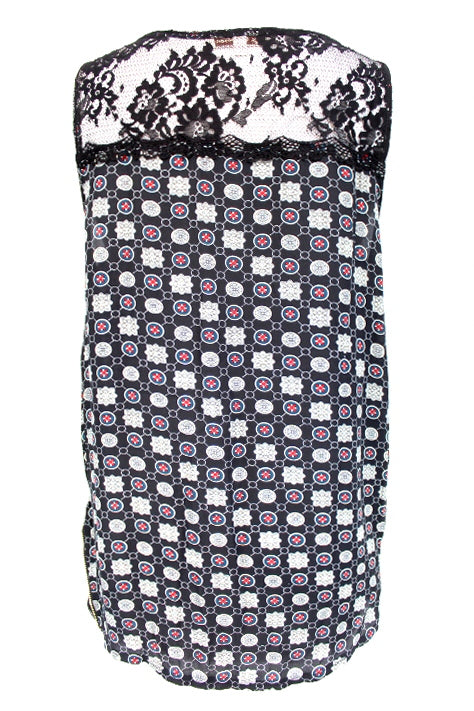 Top à motifs géométriques Ky Création taille 36
