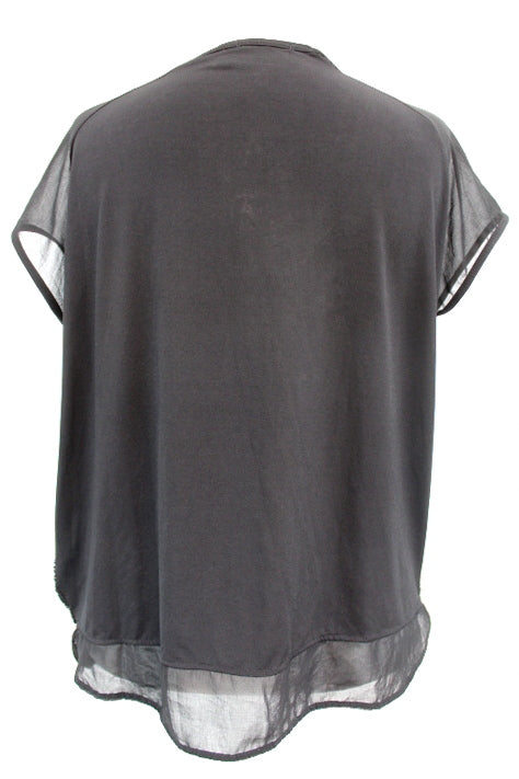 Top ajouré doublé PUNT ROMA Taille XL