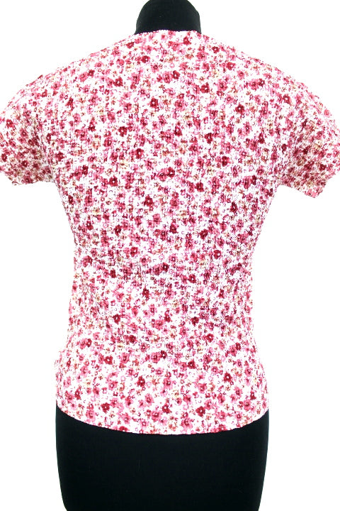 Top fleuri à plis CINTRE A CINTRE taille S
