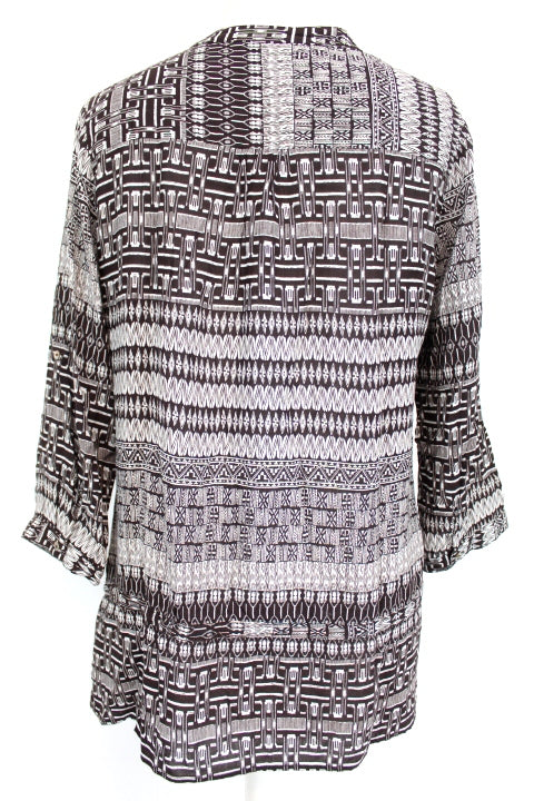 Top fluide imprimé CAMAÏEU taille 38