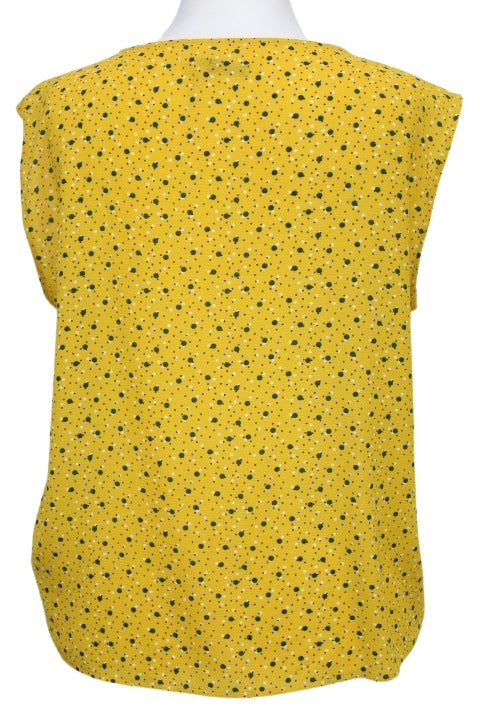Top jaune imprimé INEXTENSO taille 42