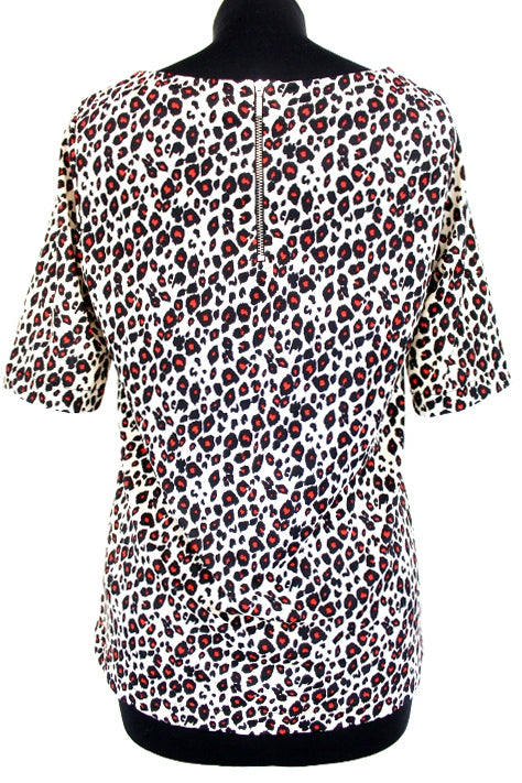 Top léopard CAMAÏEU taille 36