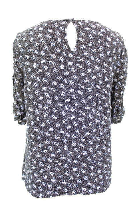 Top manches bouffantes CAMAÏEU taille ML