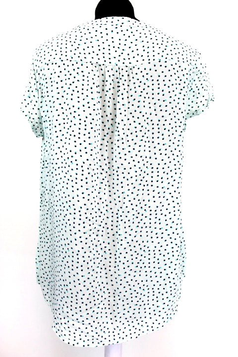 Top manches courtes et col V Camaïeu taille L
