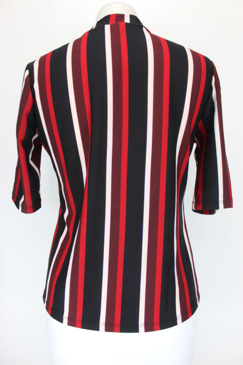 Top mi manche rayures Jennyfer taille 38