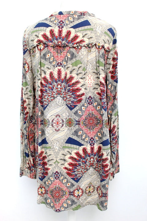 Tunique fluide multicolore Camaïeu taille 44