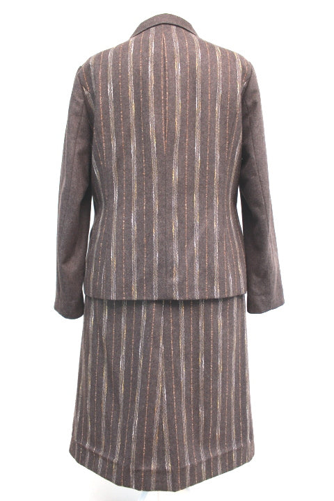 Veste laine à rayures WEINBERG taille 48