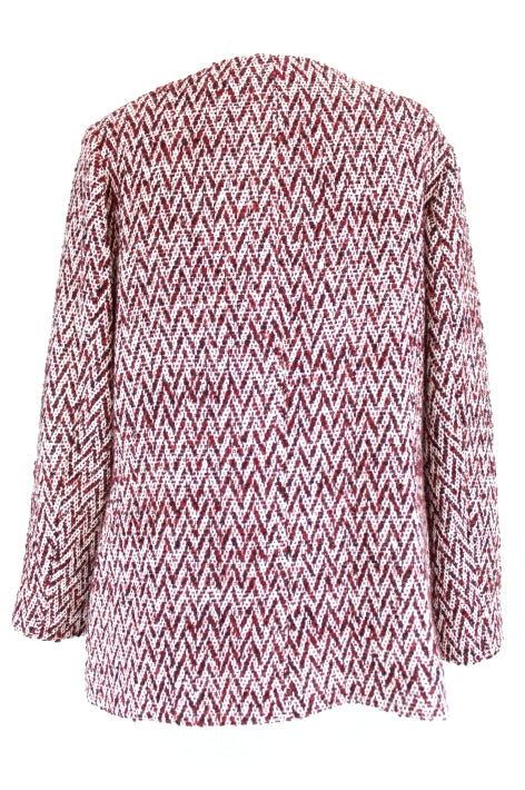 Veste tissage gros chevrons Maison du Jersey taille 42