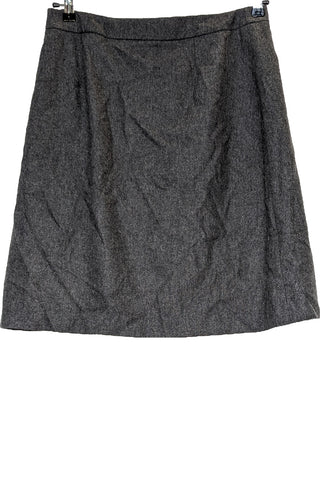 Jupe Habillée Plissée Mary Kimberley Gris Clair - Taille M, Longueur Midi, Made In France, Excellent état