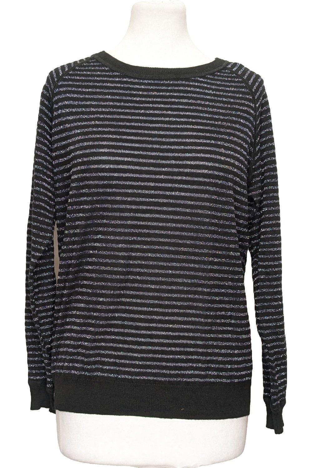T-shirt Femme 100% Lin Monoprix - Taille 2/38, Bleu, Neuf Sans étiquette