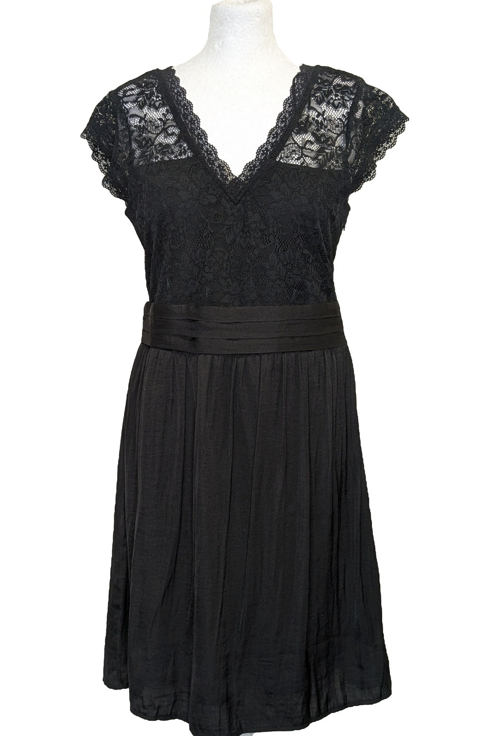 Robe Cache Cache Noire Taille 38/M - Occasion En Très Bon état, Basique Intemporel