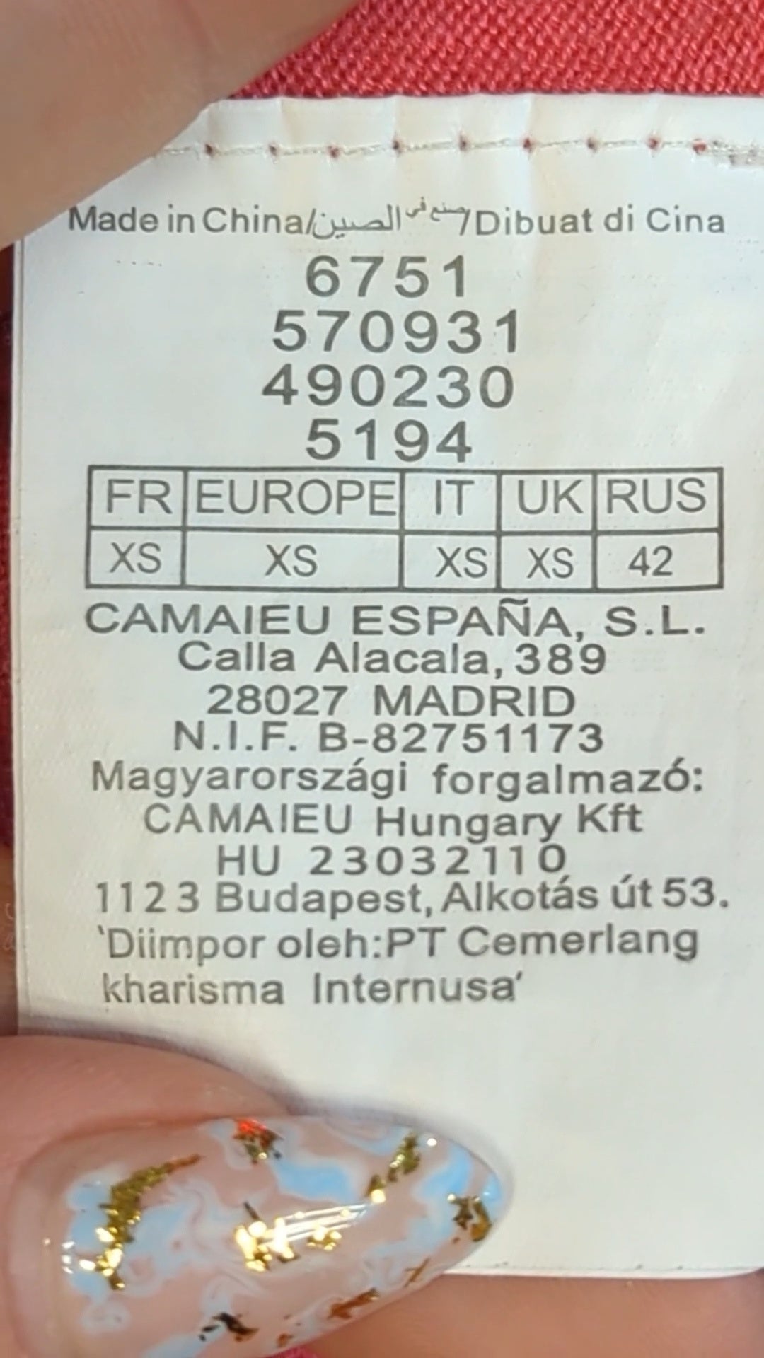 74244 - Enregistrement