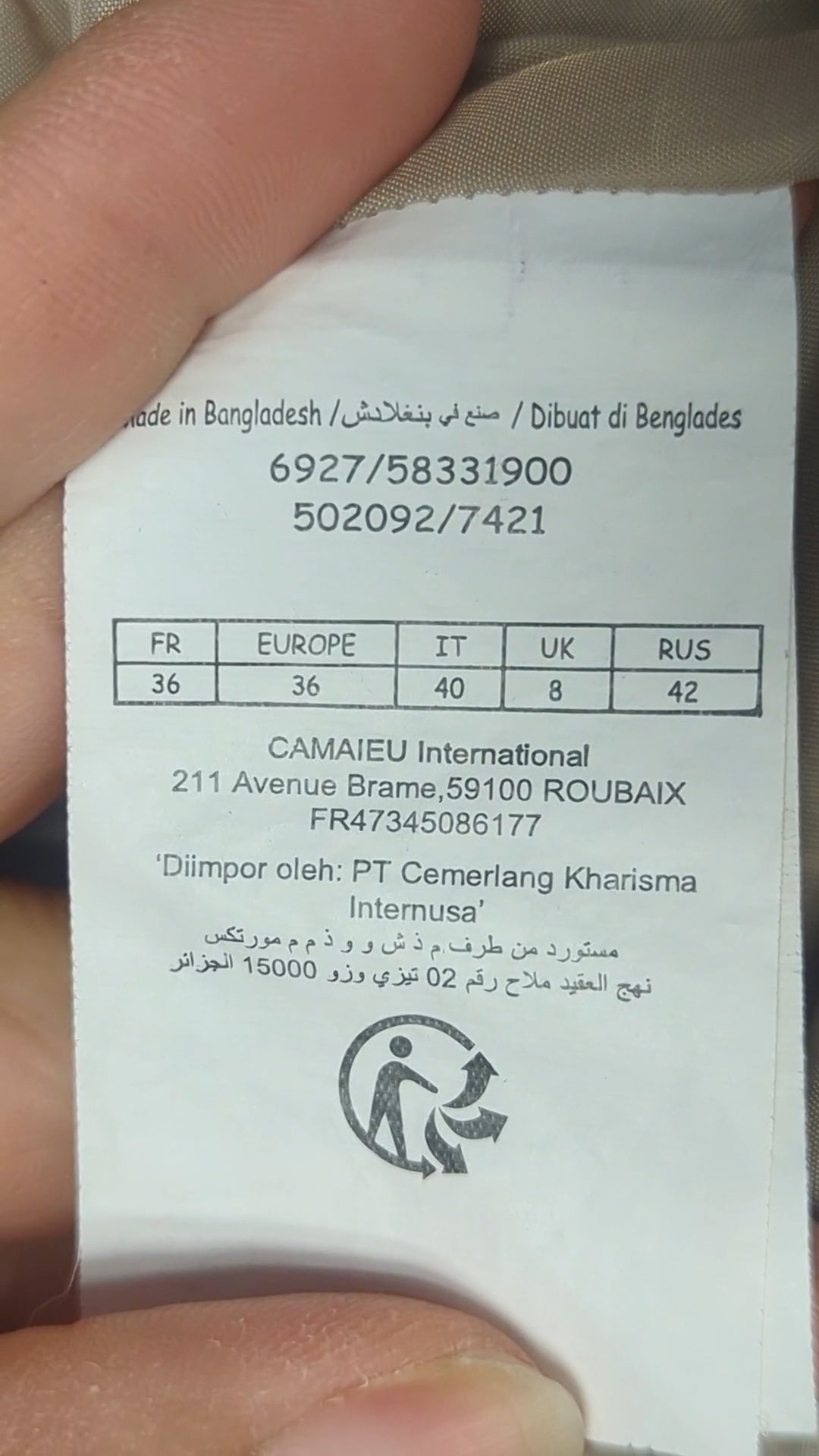 80327 - Enregistrement