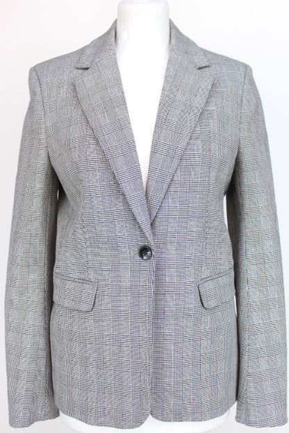 Blazer à carreaux Camaïeu taille 38 - friperie femmes, vêtements d'occasion, seconde main
