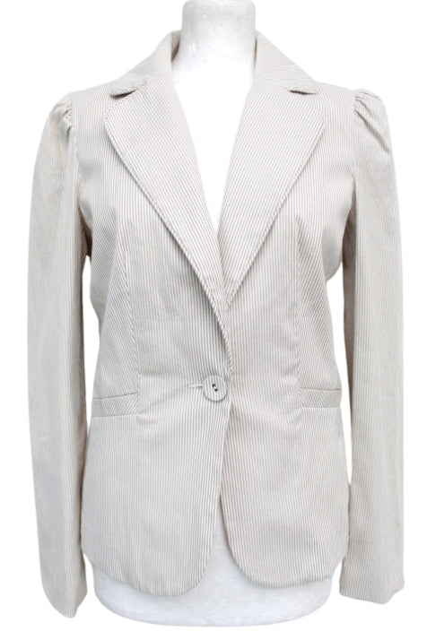 Blazer rayé Camaïeu taille 38 - friperie femmes, vêtements d'occasion, seconde main