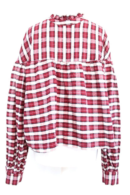 Blouse à carreaux Boohoo Taille 42