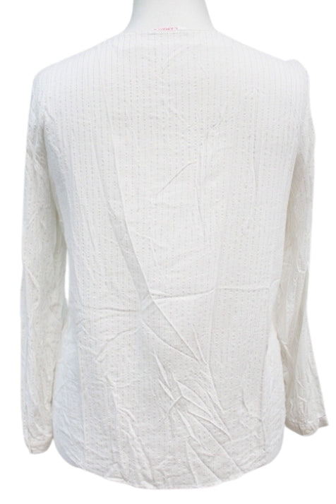 Blouse à rayures dorées CAMAÏEU taille 48