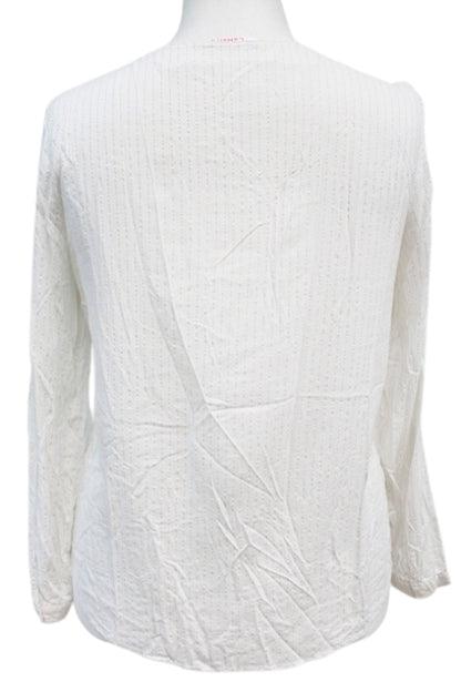 Blouse à rayures dorées CAMAÏEU taille 48
