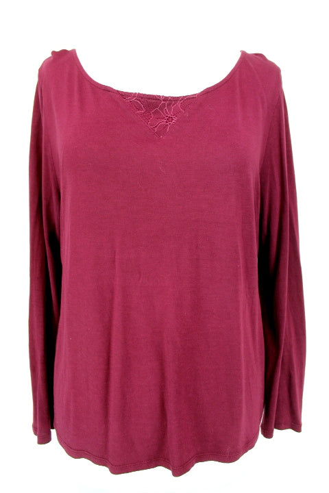 Blouse avec dentelle au dos Pimkie taille 40 - friperie femmes, vêtements d'occasion, seconde main