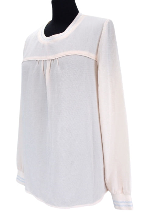 Blouse avec liserés argentés Camaïeu taille 38