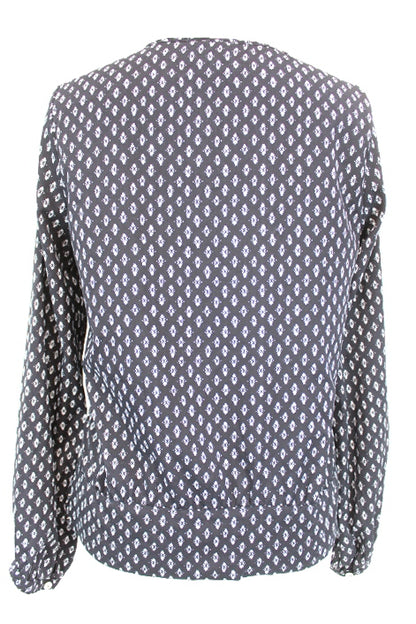 Blouse avec pressions sur un côté Mango taille XS