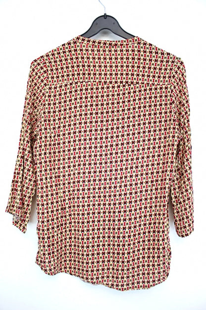 Blouse bariolée manche trois quarts Jad taille 44